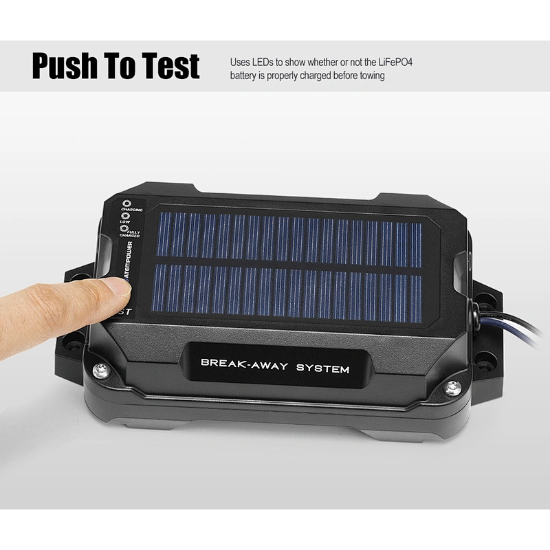 ATEM POWER Professional Trailer Receiver Brake Away System LIFEPO4 Trailer Break Away System